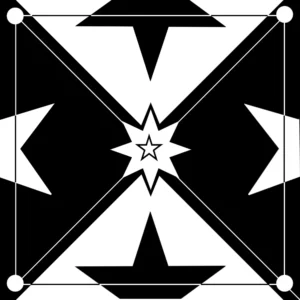 random thingy cool star design idek