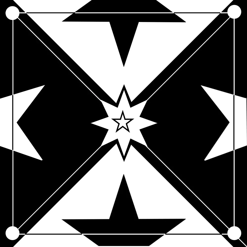 random thingy cool star design idek