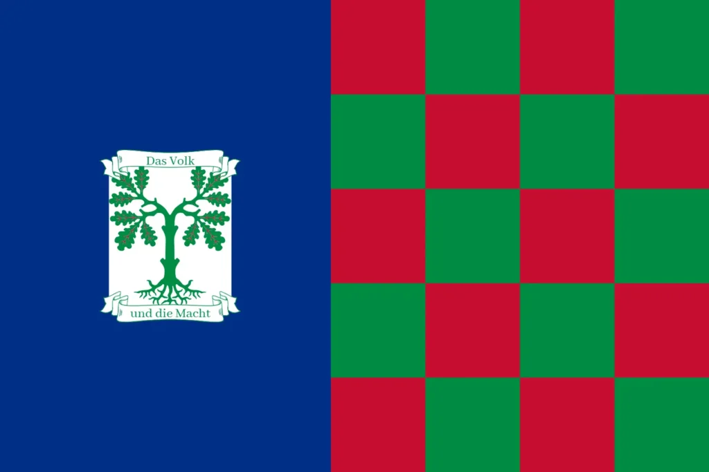 Flag of the city of Freibaum