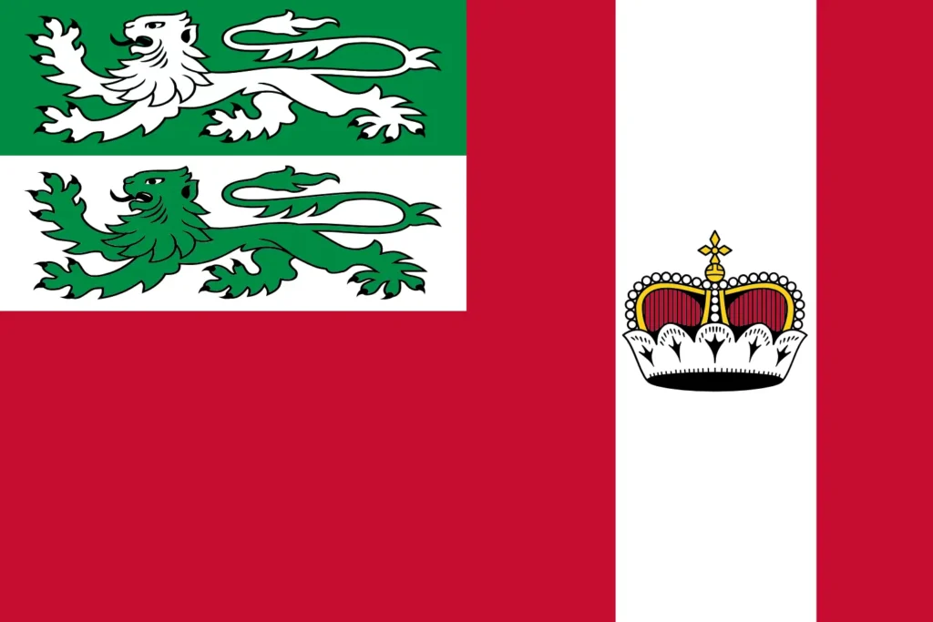 Flag of the city of Südheim