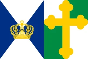 Flag of the Principality of Niederzollen in Drottany