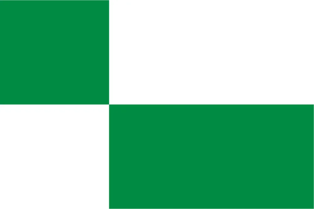 Flag of the Principality of Niederzollen in Drottany