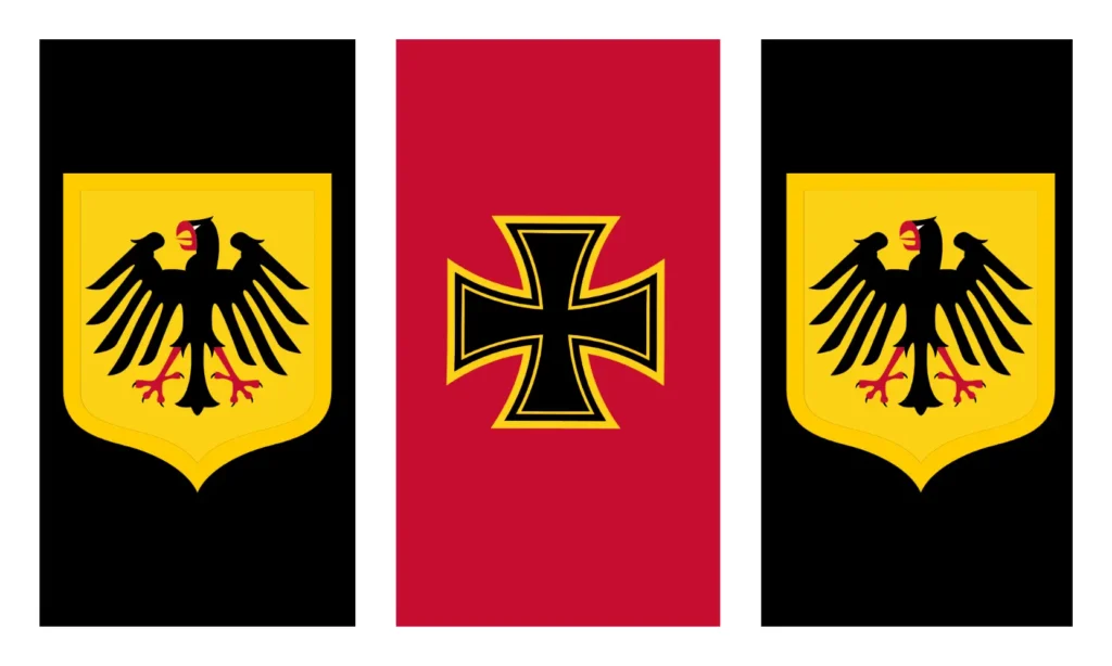 German War Flag Design
