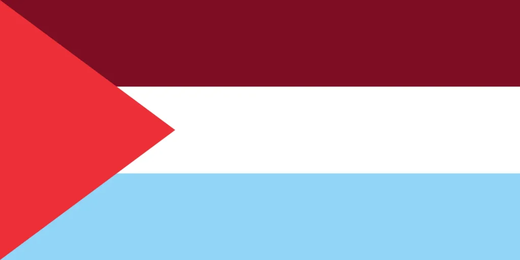 Flaminense Pro-Palestine flag