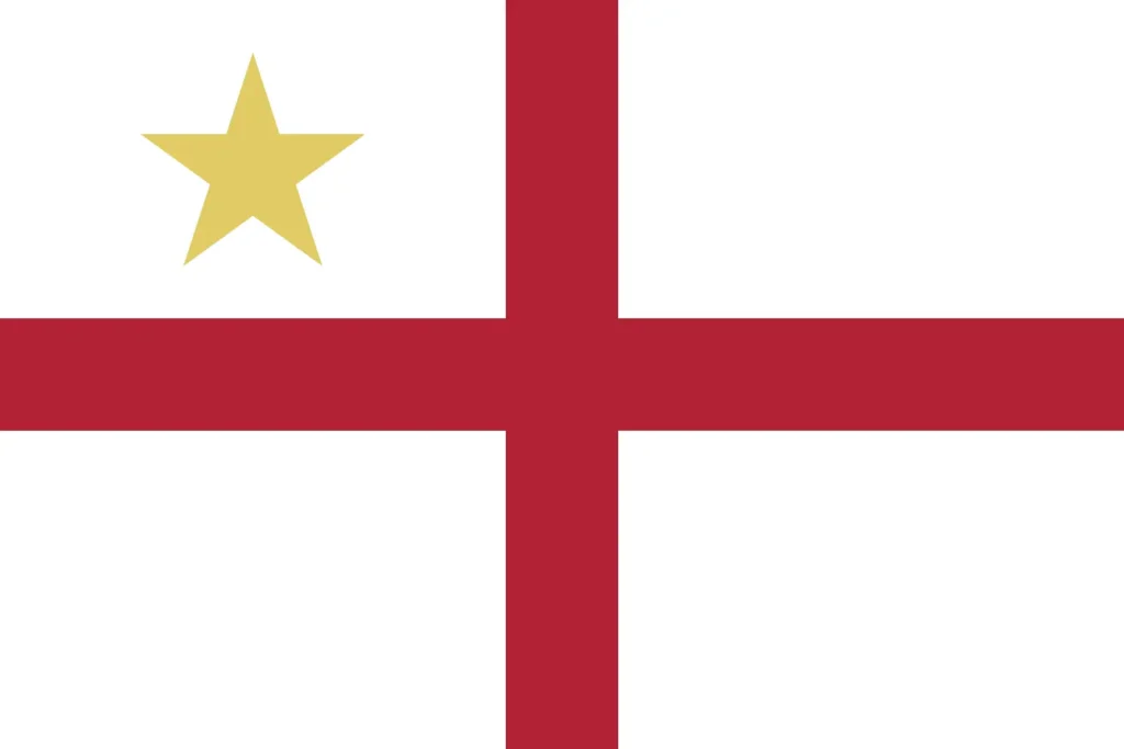 Genovese 10th title celebratory flag