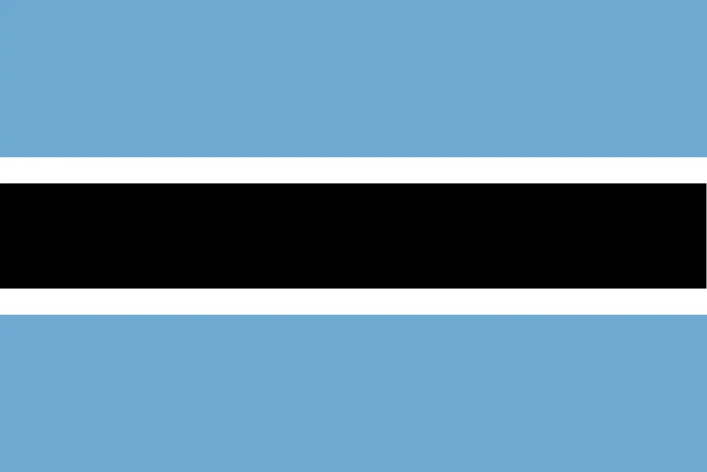 The Gambia (In Botswana colors)