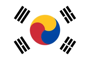 Flag of the Republic of Korea (Tricolor Taegeuk)