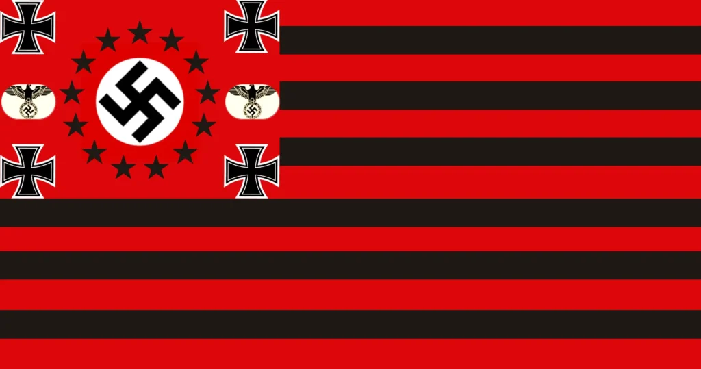 Nazi America Flag