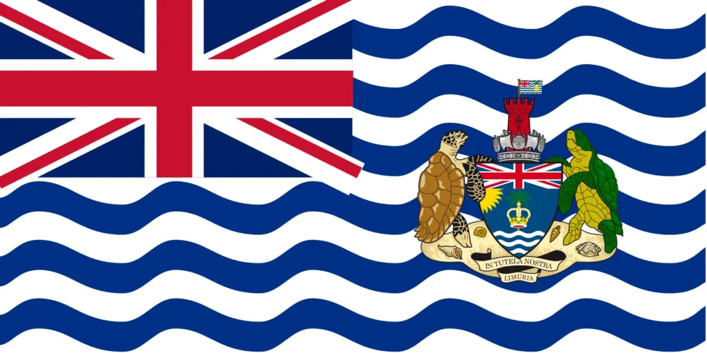 British Indian Ocean Territory but redesigned