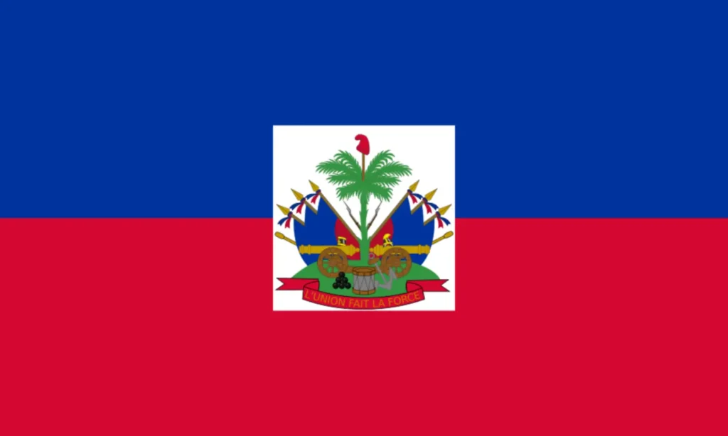 Flag of the Republic of Haiti (1859–1964)