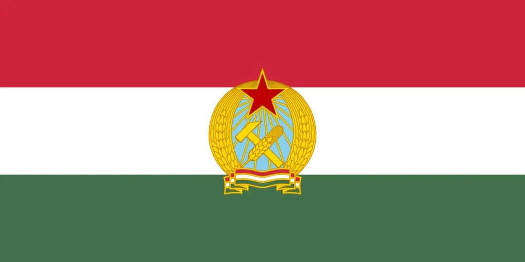 Flag of Communist Hungary