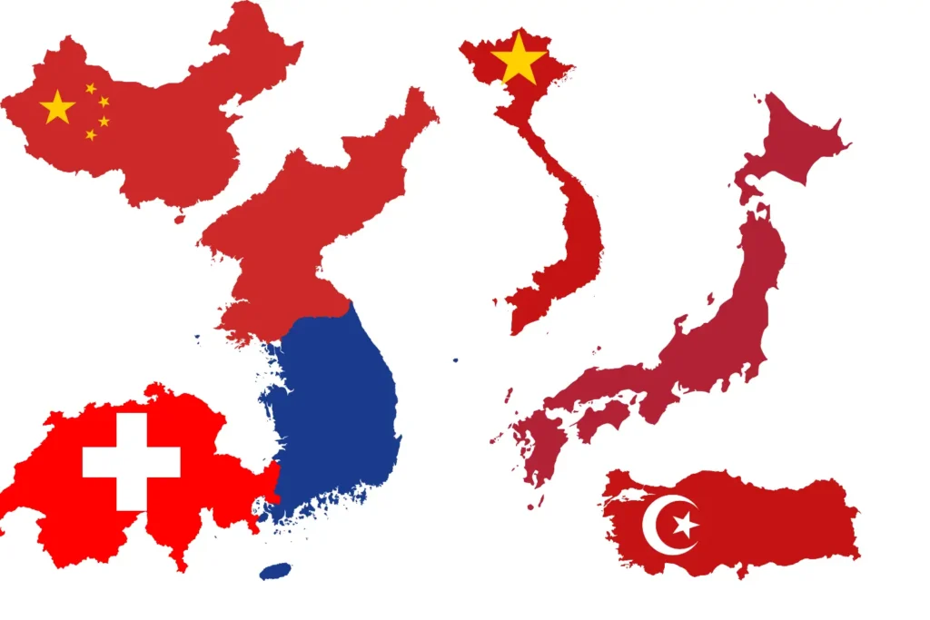 A couple Countries Coexist