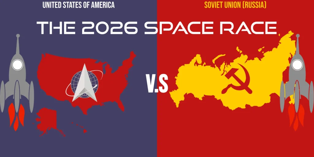 The 2026 Space Race| United States of America V.S Soviet Union