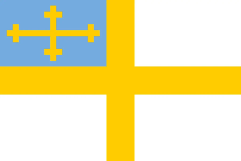 Flag of the Barony of Franzenburg in Drottany