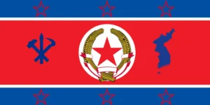 North Korean War Flag