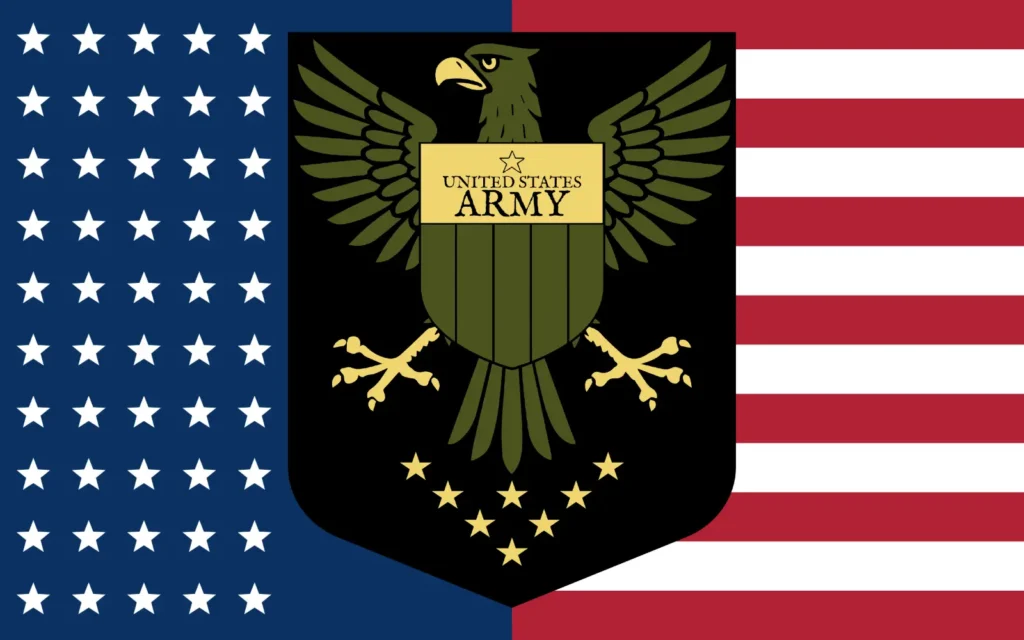 Old Glory honoring her Soilders