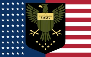 Old Glory honoring her Soilders