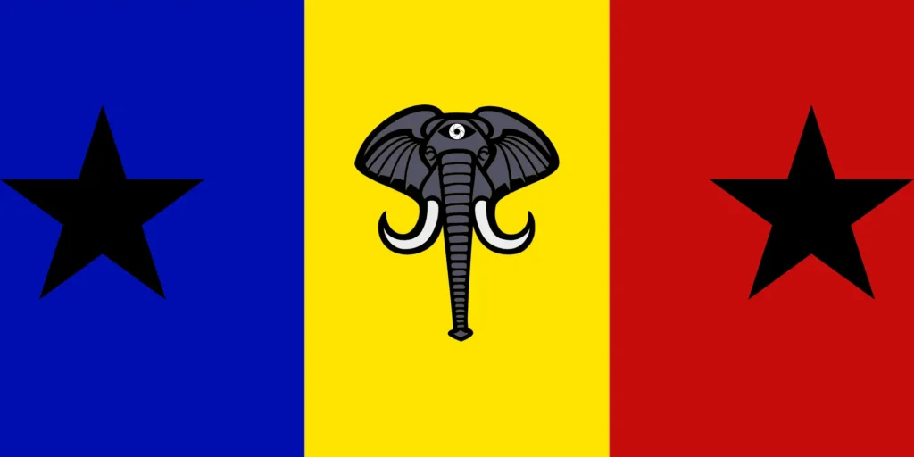 The Trinoist Republic of North Peppermint 2026 Official Flag