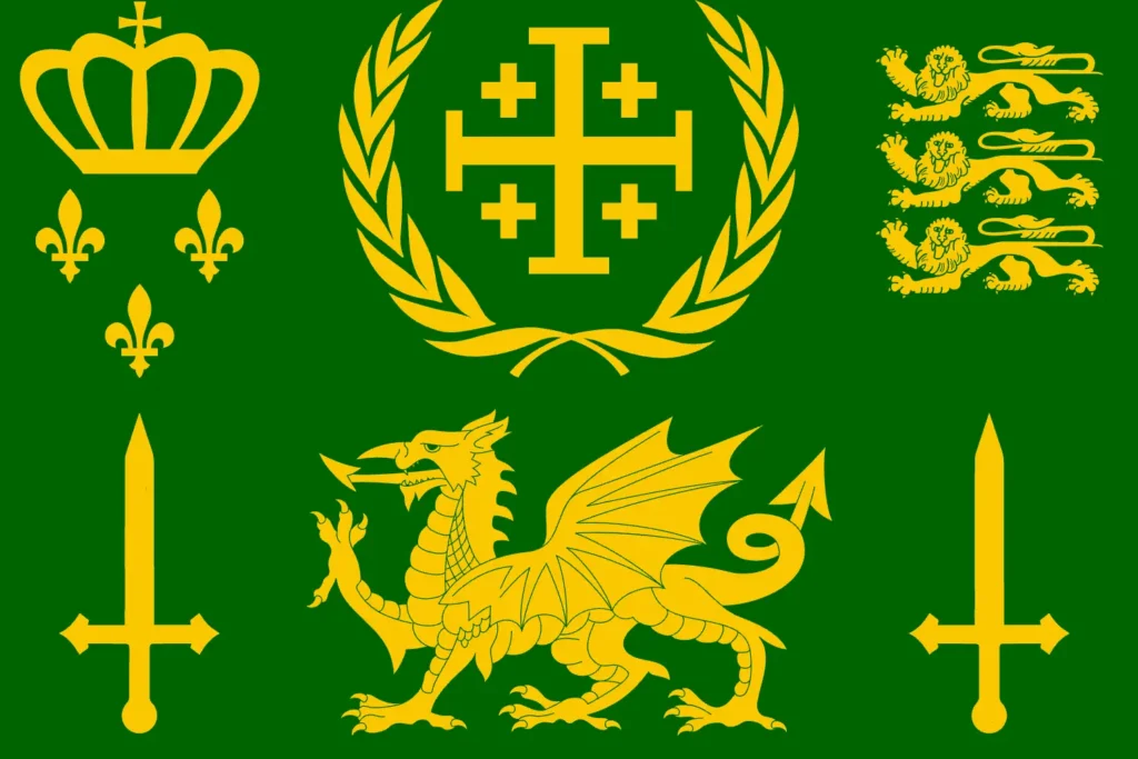 My Fictional Empire Army Flag