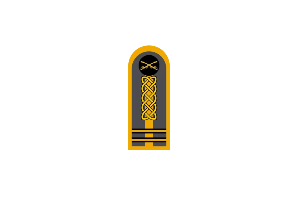 12 Cavalry Captain Rank Shoulder Board