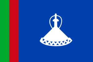 Flag of Lesotho (1966&ndash;1987)