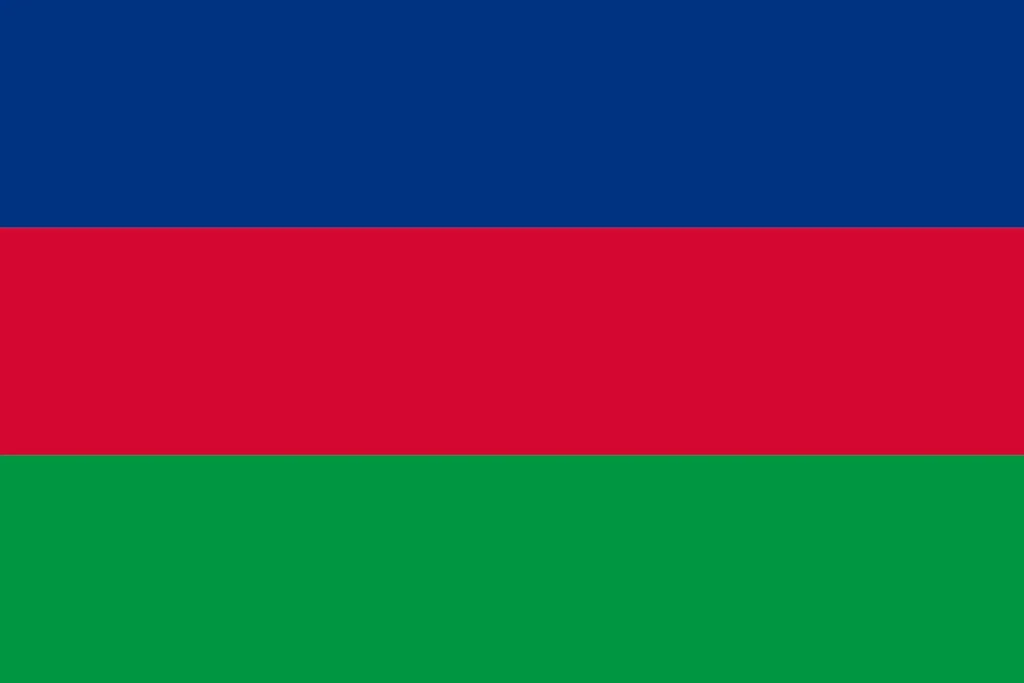 Flag of the SWAPO Party of Namibia