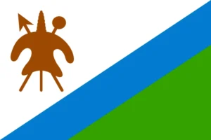 Flag of Lesotho (1987-2006)