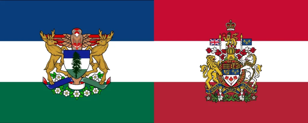 Cascadia-canada union [Canada’s coat of arms is made my the real Canadian government and getting use by me]