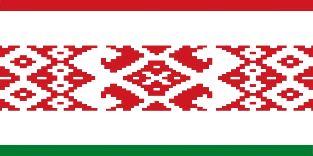 cursed flag of Belarus
