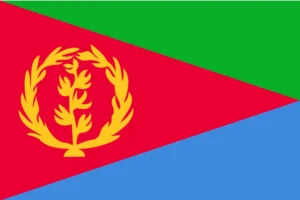 Flag of Eritrea (1993-1995) (2:3)