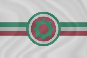 Syndicalist Italian Republic [factories flag]