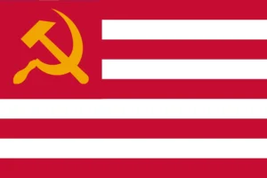 Greek Socialist/Communist Flag