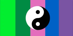 cursed flag of North Korea