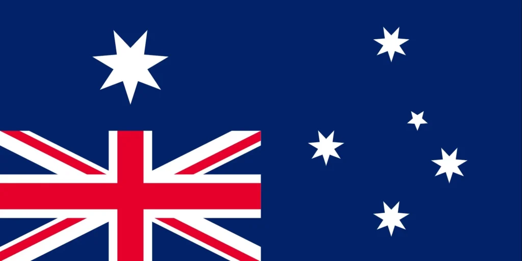 cursed flag of Austrailia