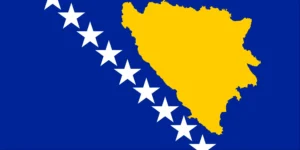 Bosnia &amp; Herzegovina (Flags with Countries PT19)