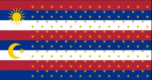 United States of America Federation Flag Norway