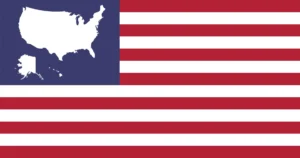 USA (Inspired by Flags with Countries by this_is_a_geographical_master)