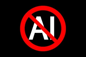 Anti AI Flag