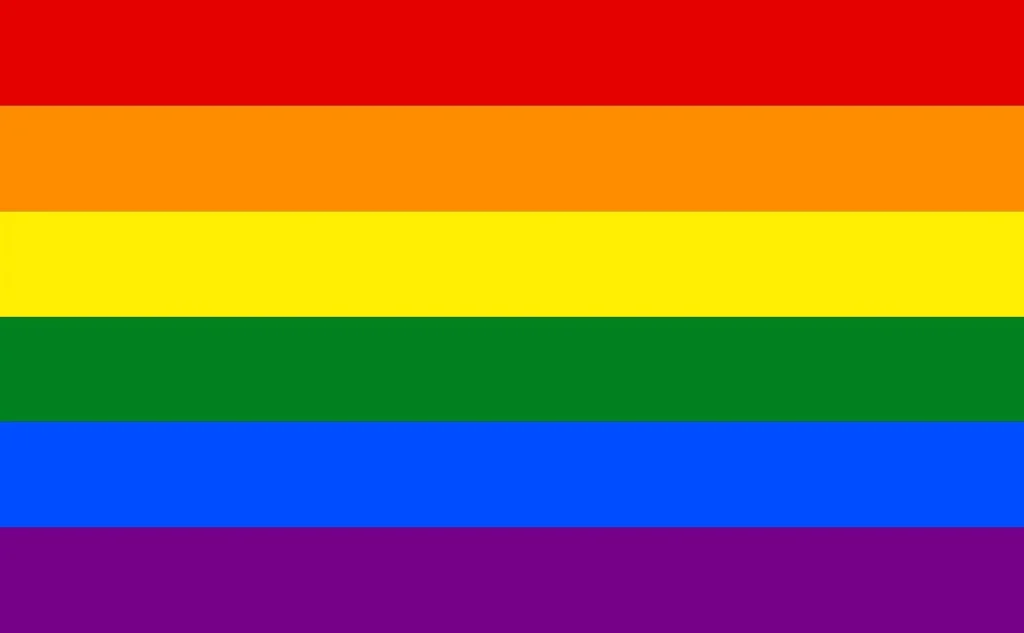Rainbow LGBTQ Pride Flag Official