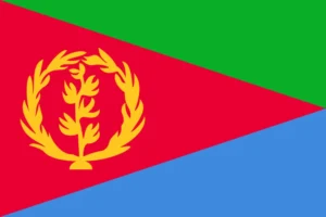 Flag of Eritrea (1993-1995) (2:3)