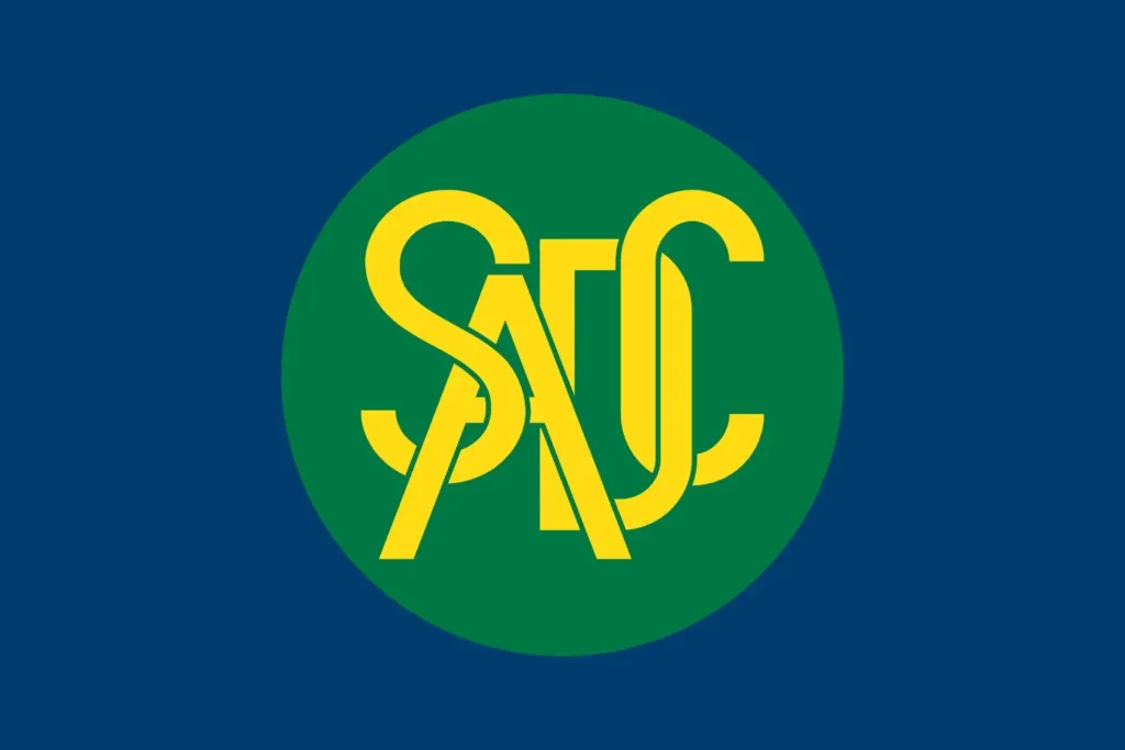 South African Development Community Flag Official