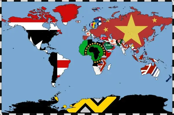 Alien Vs Predator World Map