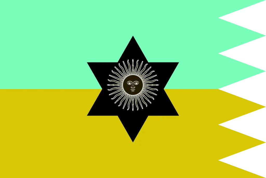 Dofakria war flag