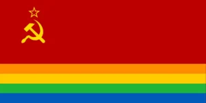 LGBPTQ+ Friendly USSR flag
