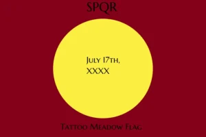 Tattoo Meadow Flag