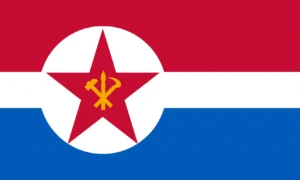 My take on the DPRK flag from the COD MW4 trailer