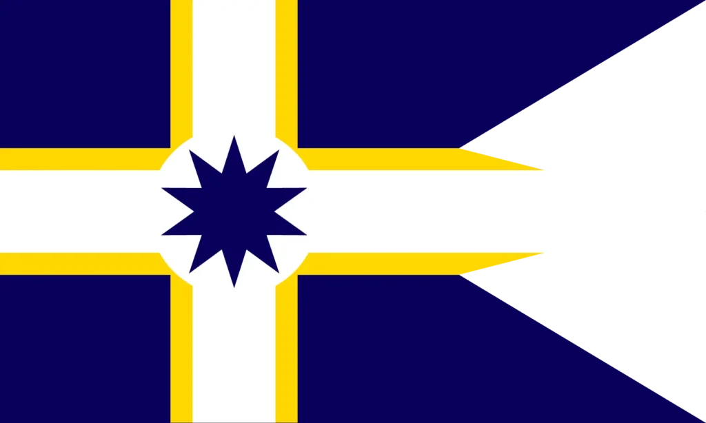 Federal Kingdom of Hystaria (war flag)