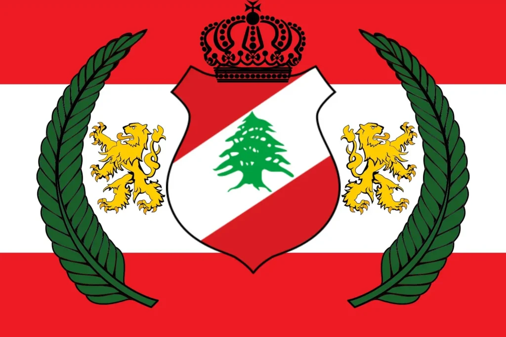 Lebanese War flag