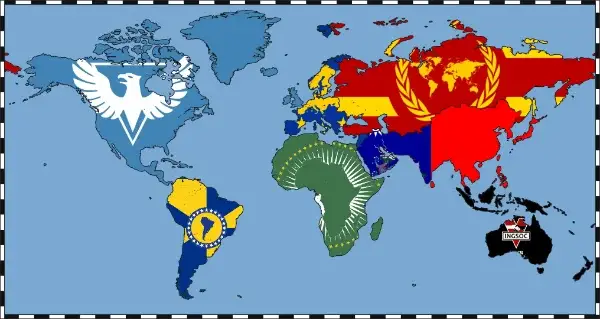 1984 but all the factions are in their regions and there are new factions