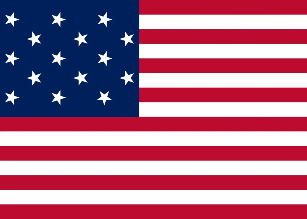 United States of America Flag 1818